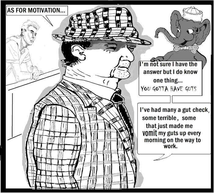 Crimson Tikes Guts and Glory: It's All About Guts